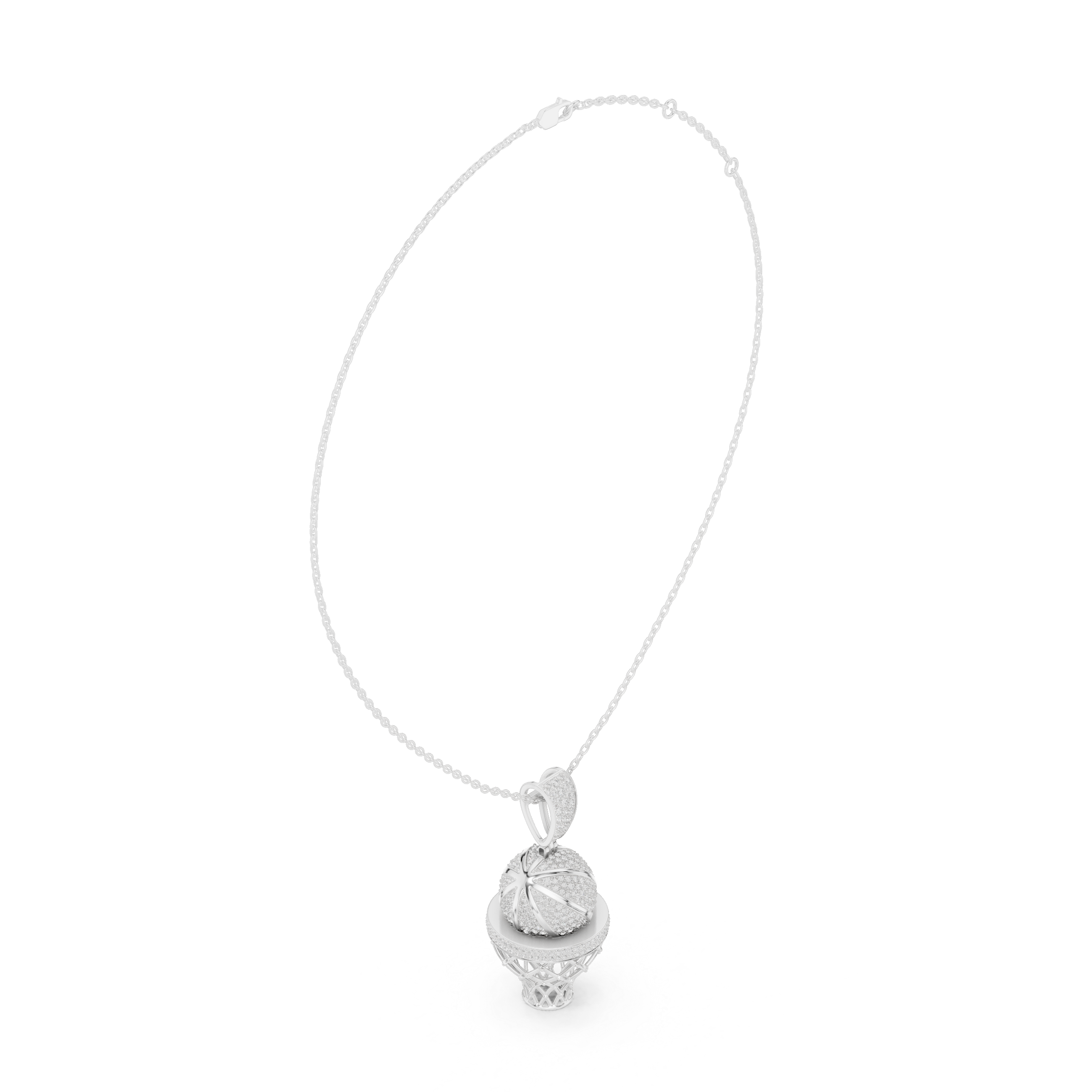 Vivid Glitz Lab Grown Diamond Solitaire Pendant