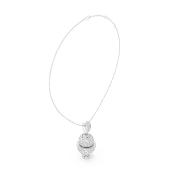 Vivid Glitz Lab Grown Diamond Solitaire Pendant