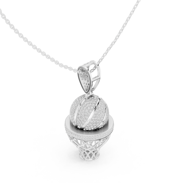 Vivid Glitz Lab Grown Diamond Solitaire Pendant