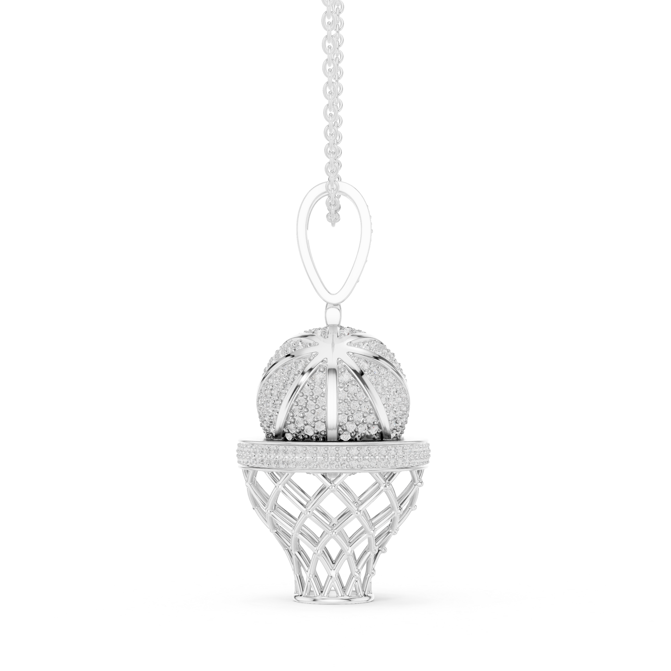 Vivid Glitz Lab Grown Diamond Solitaire Pendant