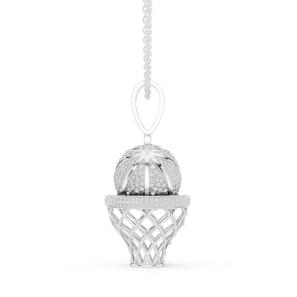 Vivid Glitz Lab Grown Diamond Solitaire Pendant