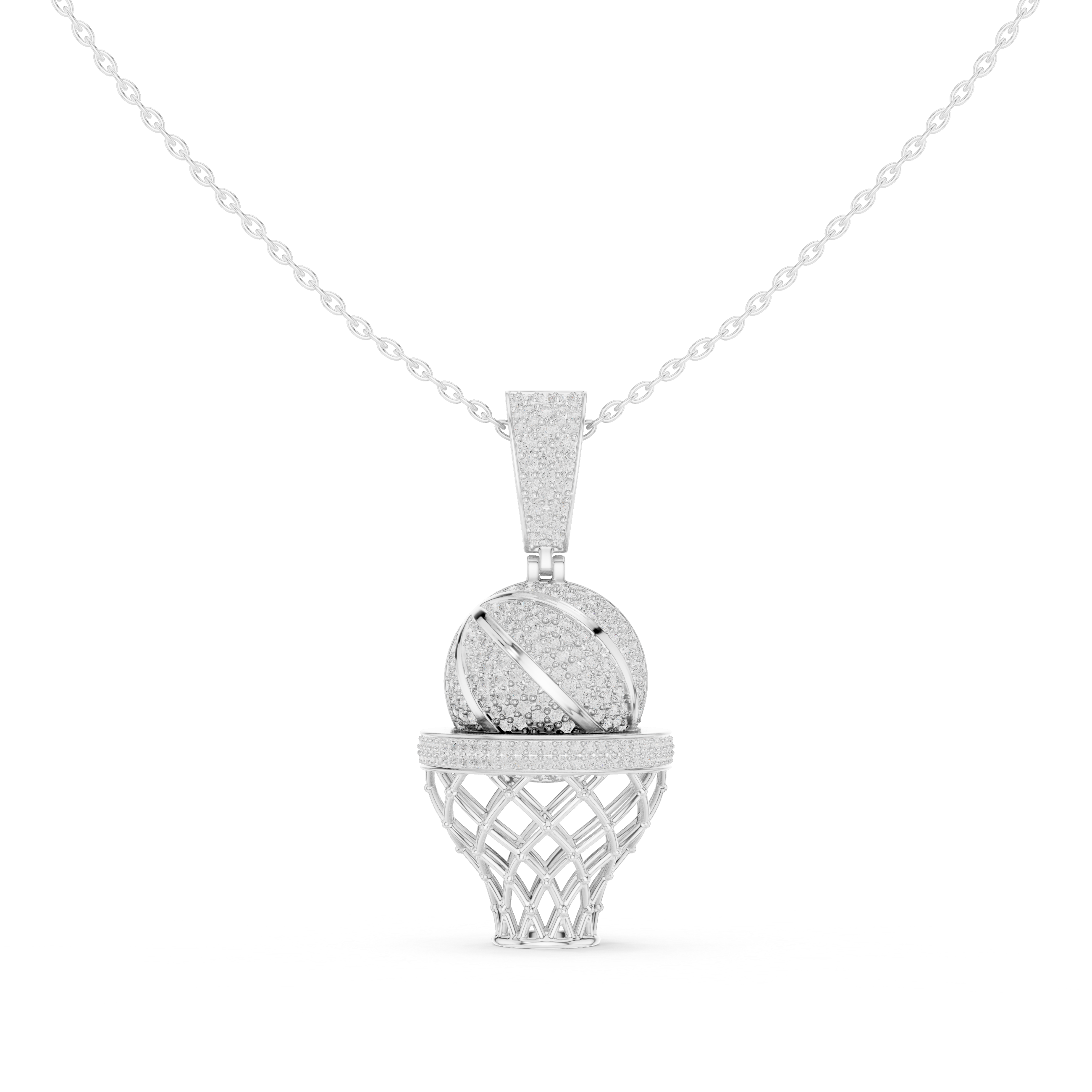 Vivid Glitz Lab Grown Diamond Solitaire Pendant