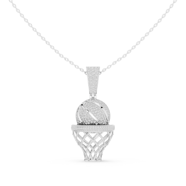 Vivid Glitz Lab Grown Diamond Solitaire Pendant