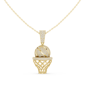 Vivid Glitz Lab Grown Diamond Solitaire Pendant