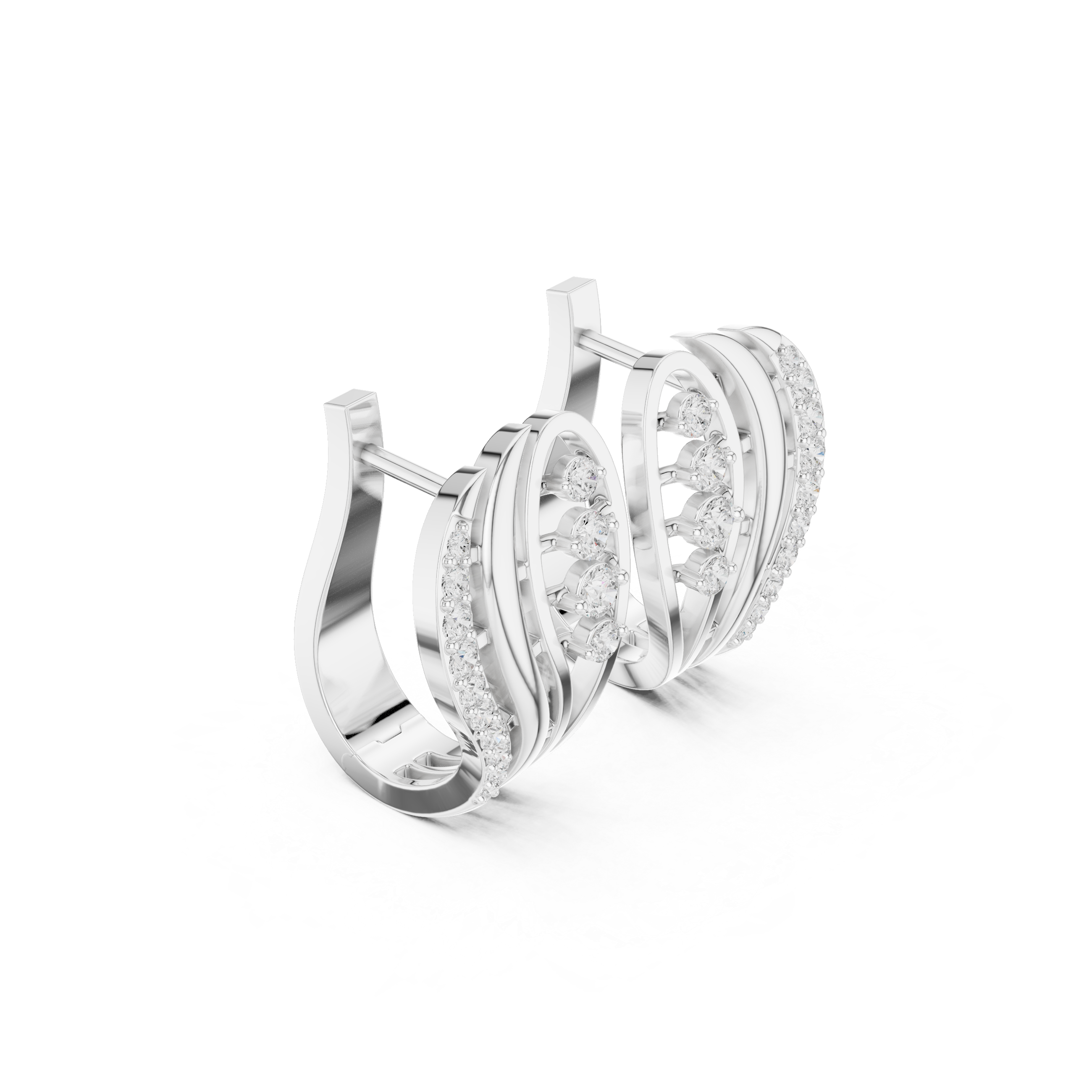 Top Pick lab grown diamond earring design