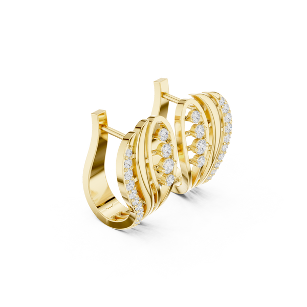 Top Pick lab grown diamond earring design