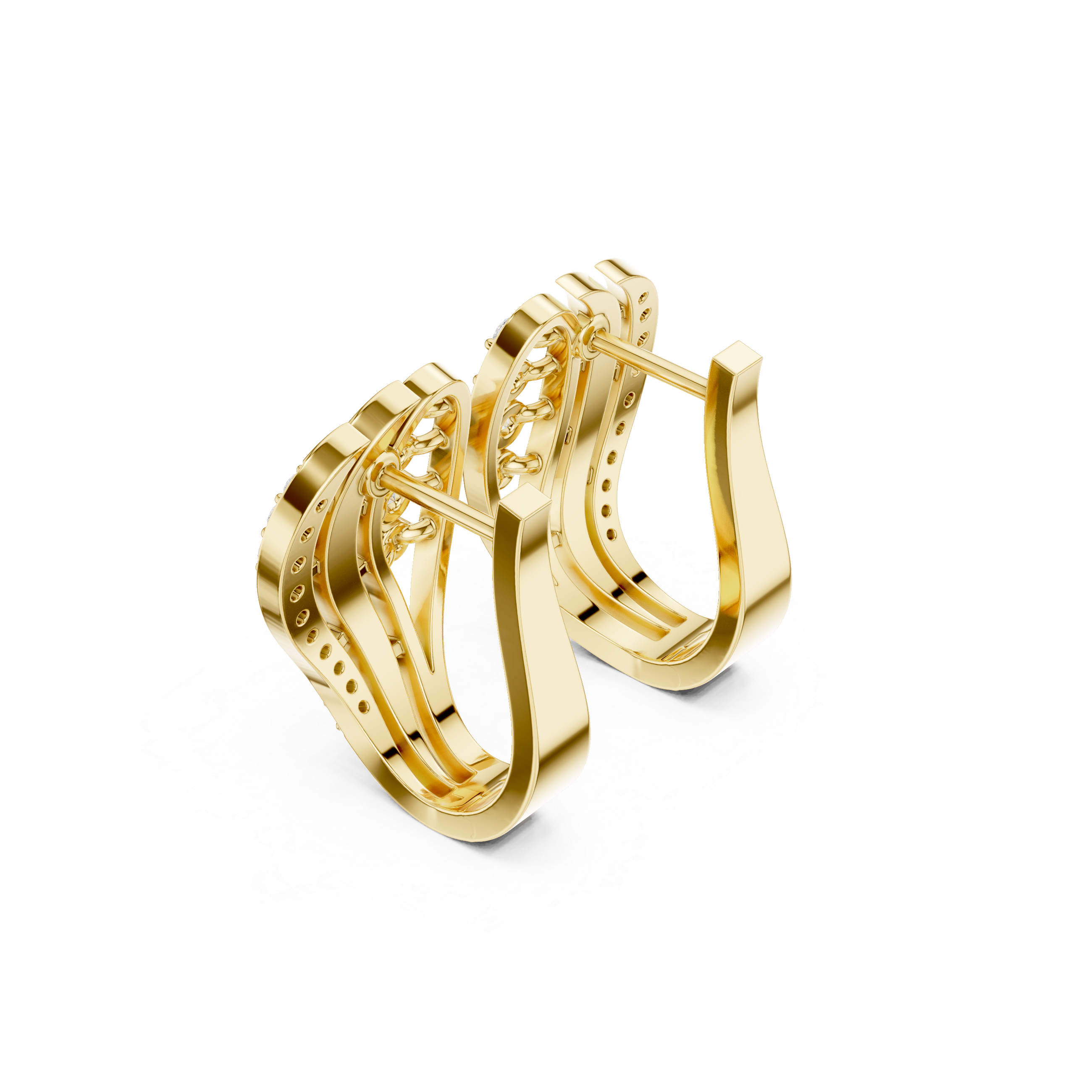 Top Pick lab grown diamond earring design