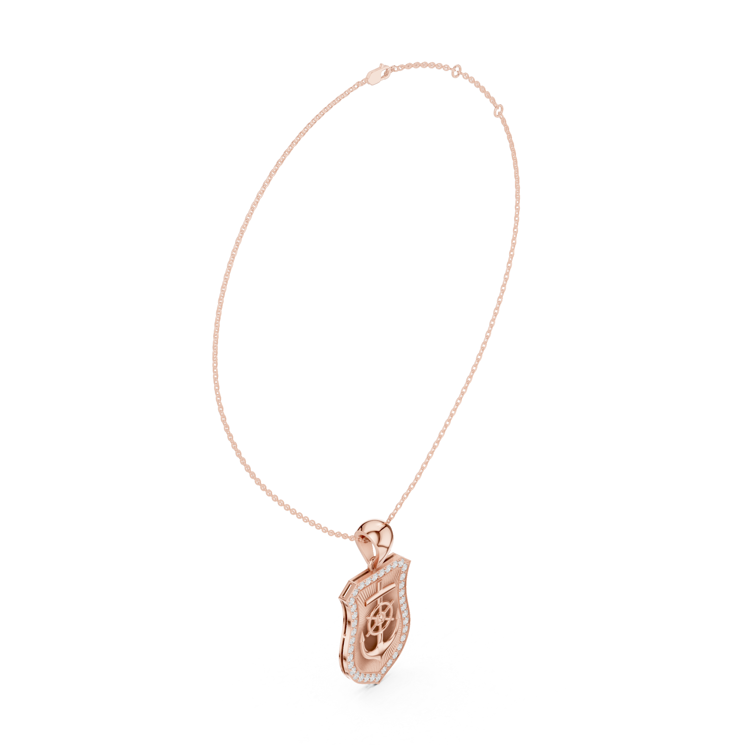 Majestic Drop Lab Grown Diamond Pendant