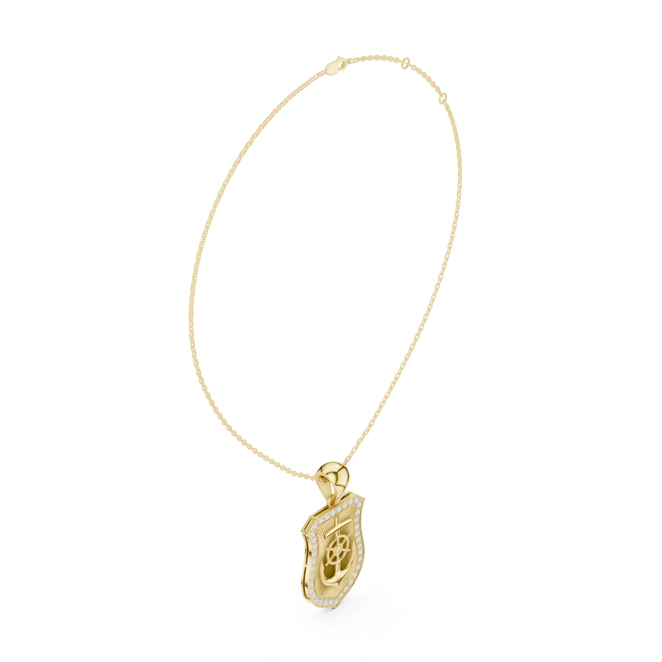 Majestic Drop Lab Grown Diamond Pendant