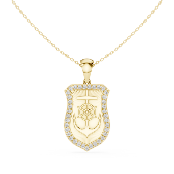 Majestic Drop Lab Grown Diamond Pendant