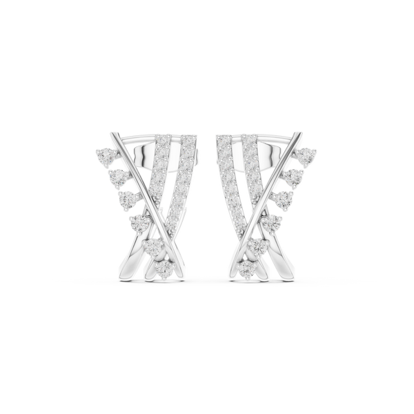 Vortex Aura Lab Grown Diamond Earrings Dangles