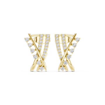 Vortex Aura Lab Grown Diamond Earrings Dangles