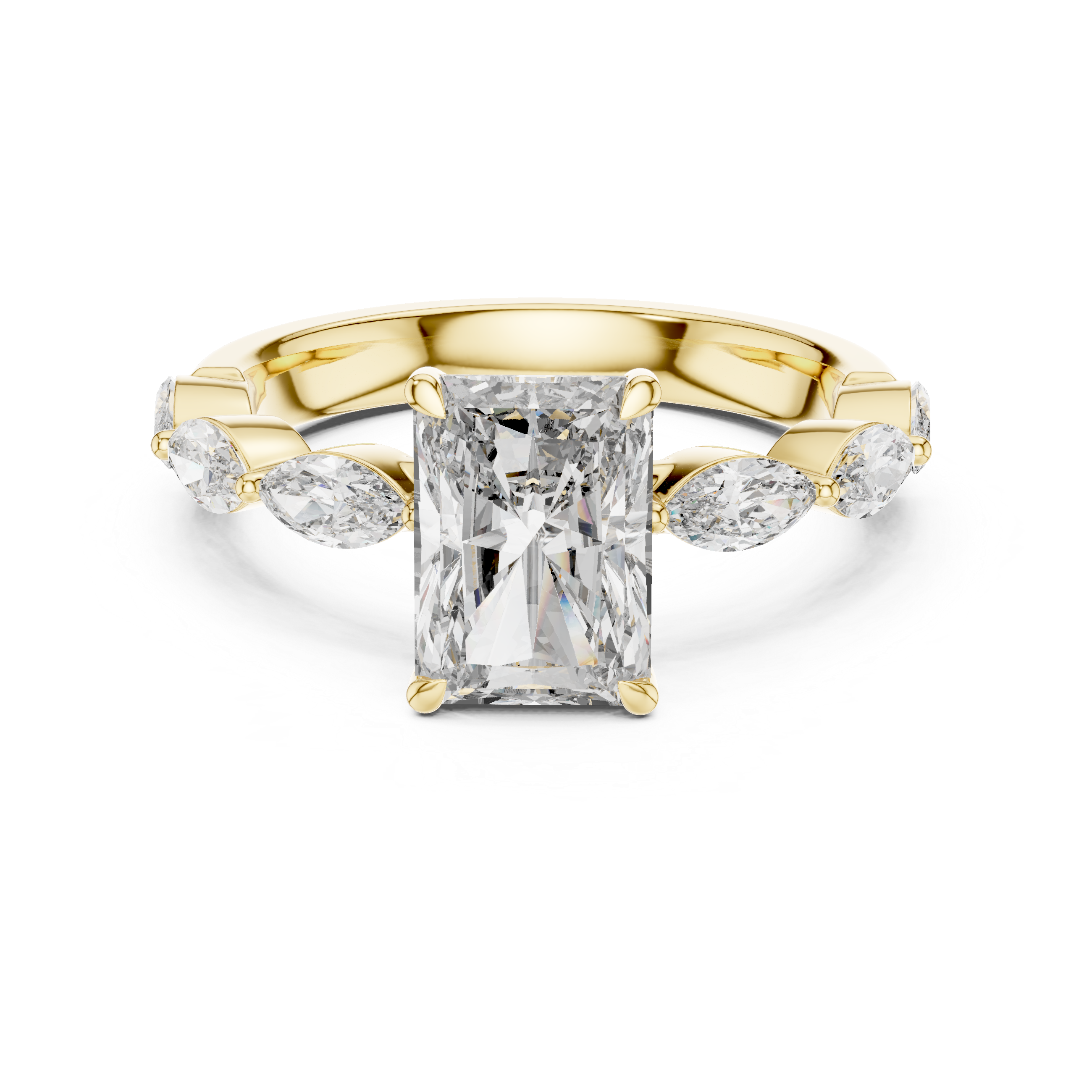 Filigree Lace lab grown diamond ring