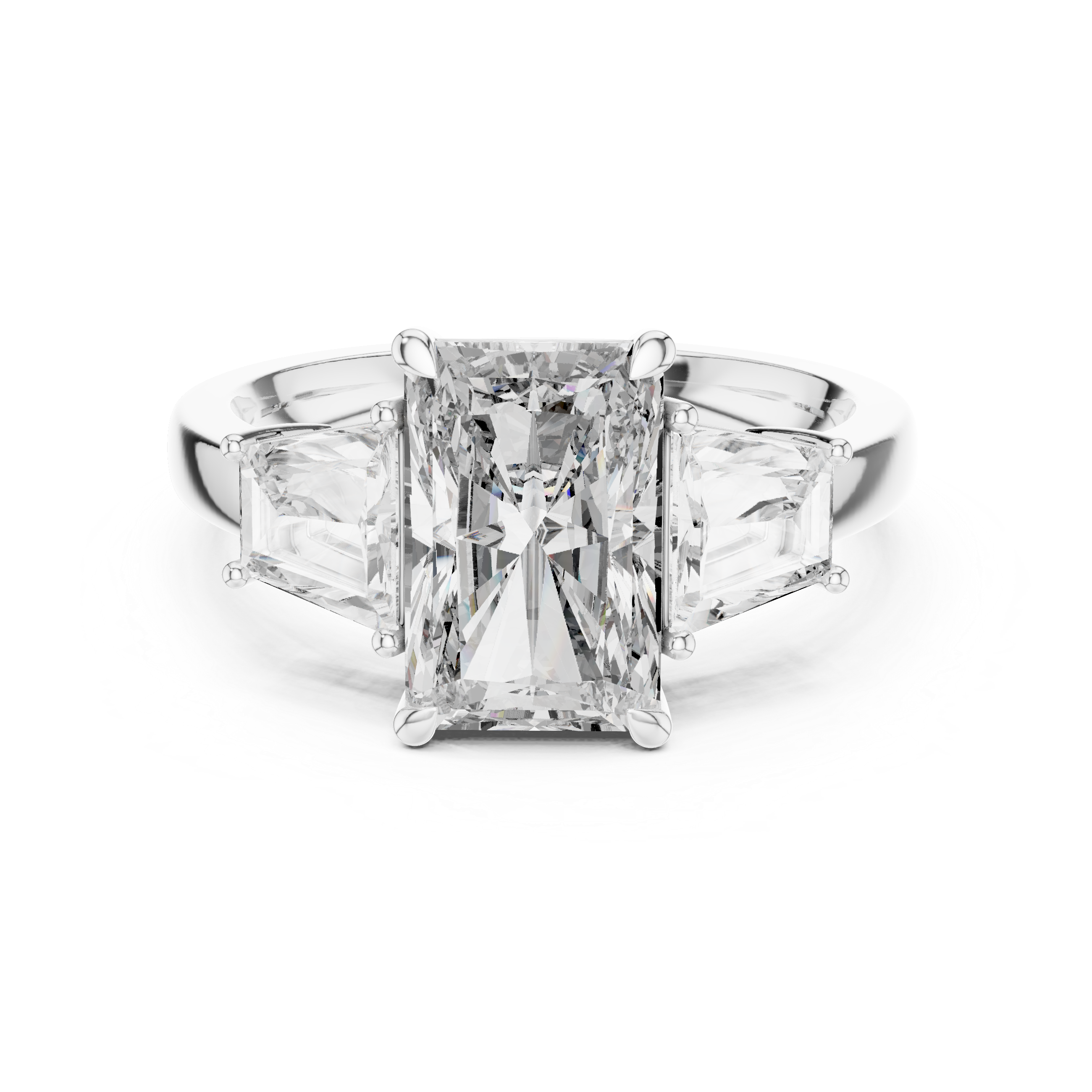 Twilight Sky lab grown diamond ring