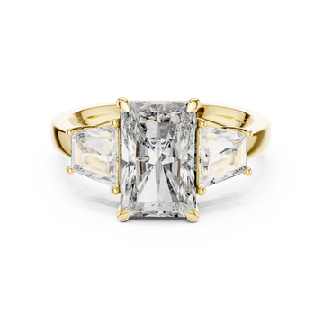 Twilight Sky lab grown diamond ring