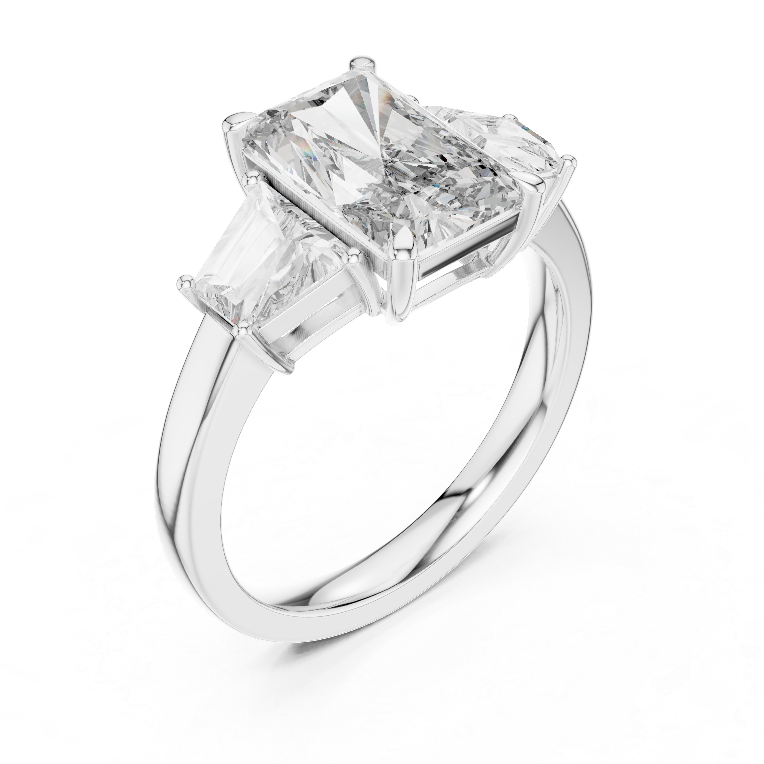 Twilight Sky lab grown diamond ring