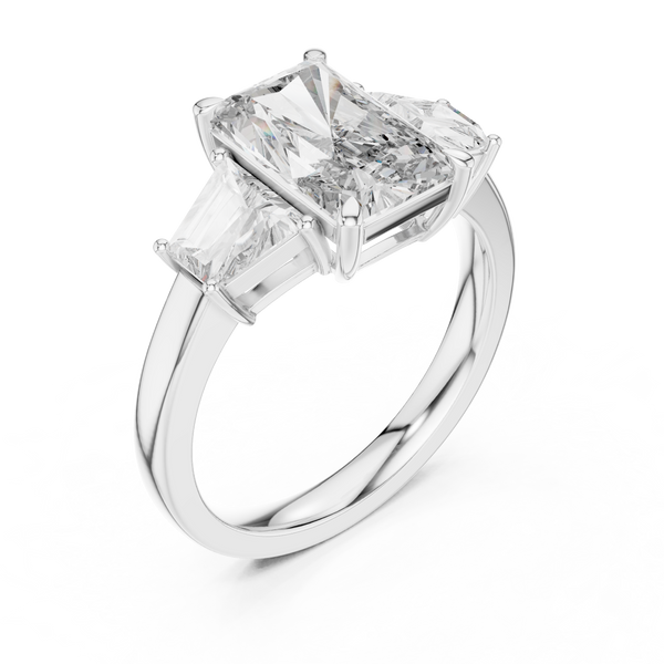 Twilight Sky lab grown diamond ring
