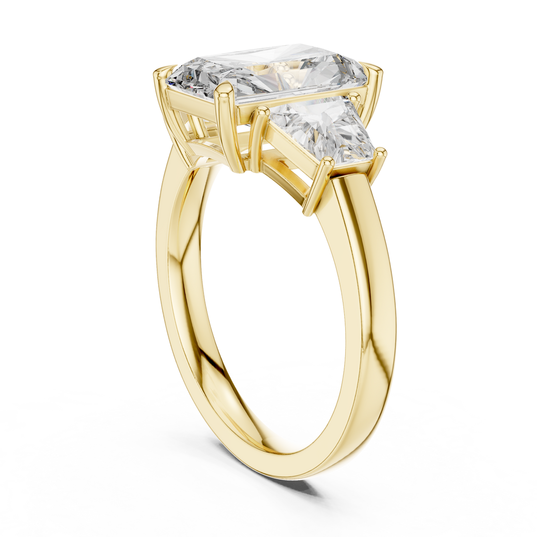 Twilight Sky lab grown diamond ring