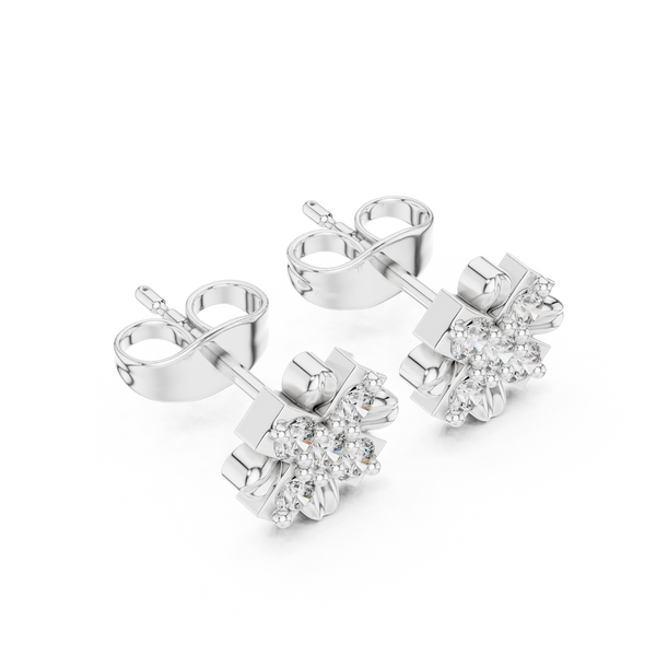 Night Fall lab grown diamond earring design