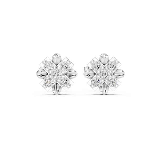 Night Fall lab grown diamond earring design