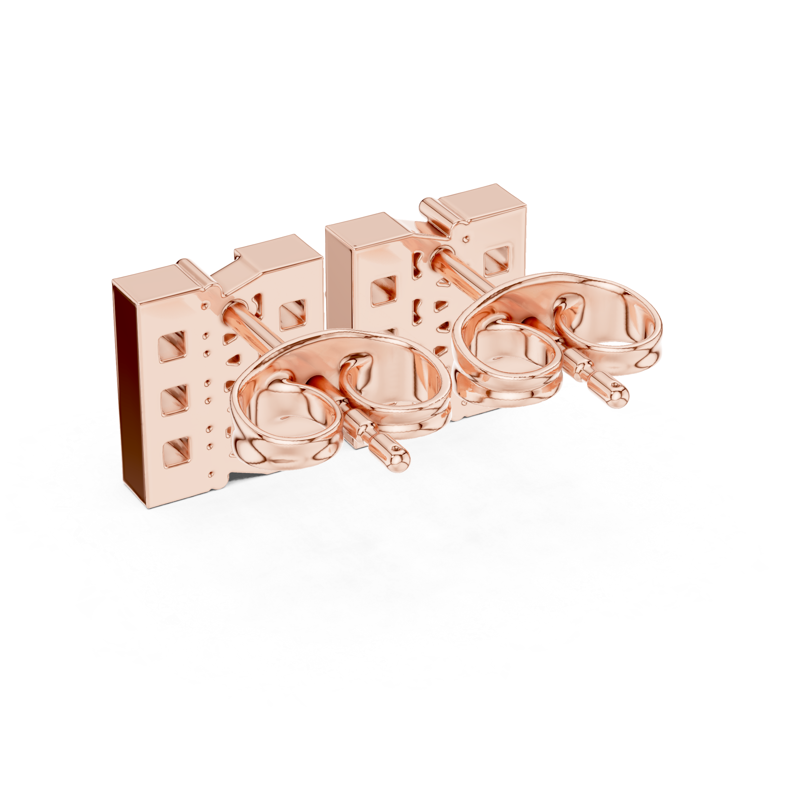 Elite Rank lab grown diamond earring design
