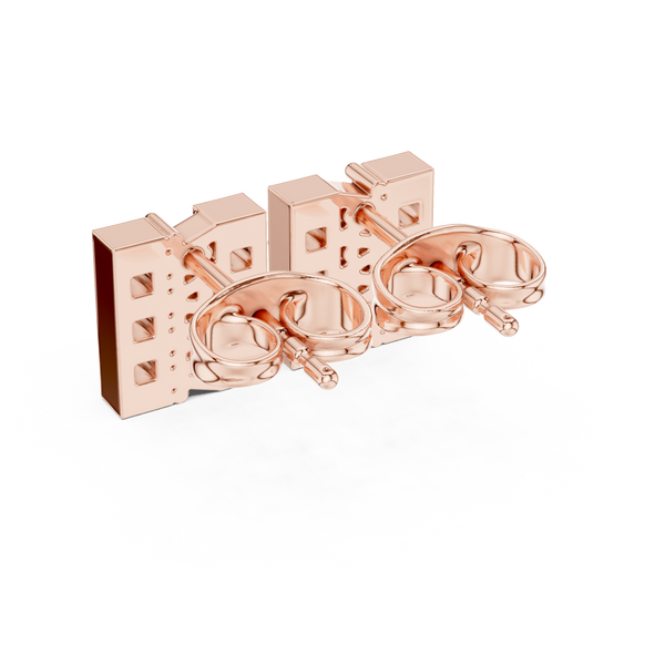Elite Rank lab grown diamond earring design