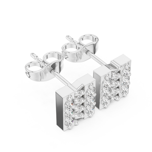 Elite Rank lab grown diamond earring design