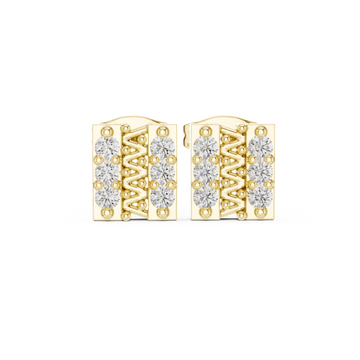 Elite Rank lab grown diamond earring design
