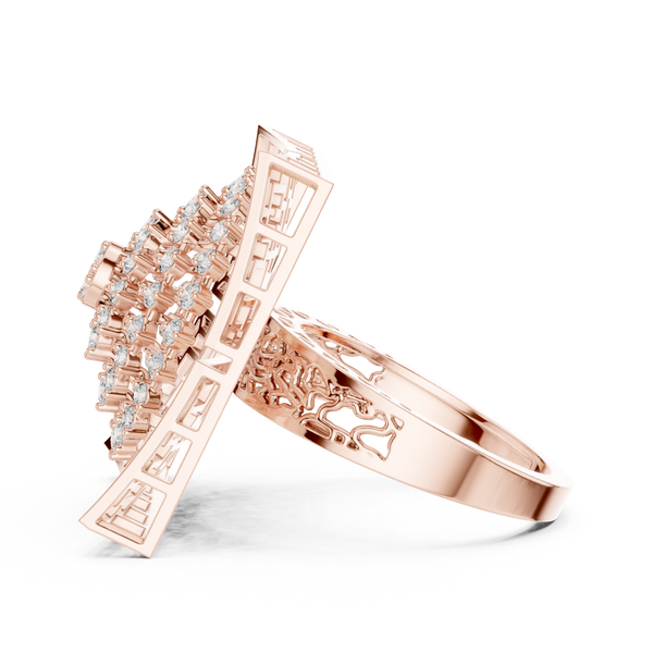 Symphony Tune lab grown diamond ring