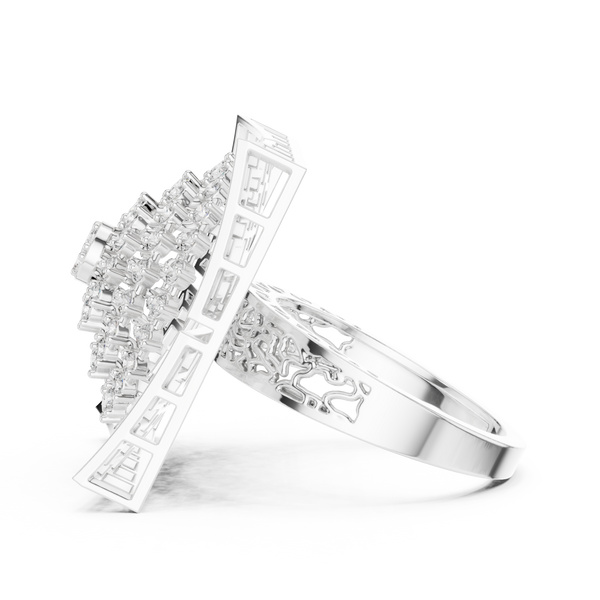 Symphony Tune lab grown diamond ring