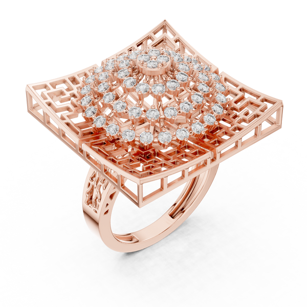 Symphony Tune lab grown diamond ring