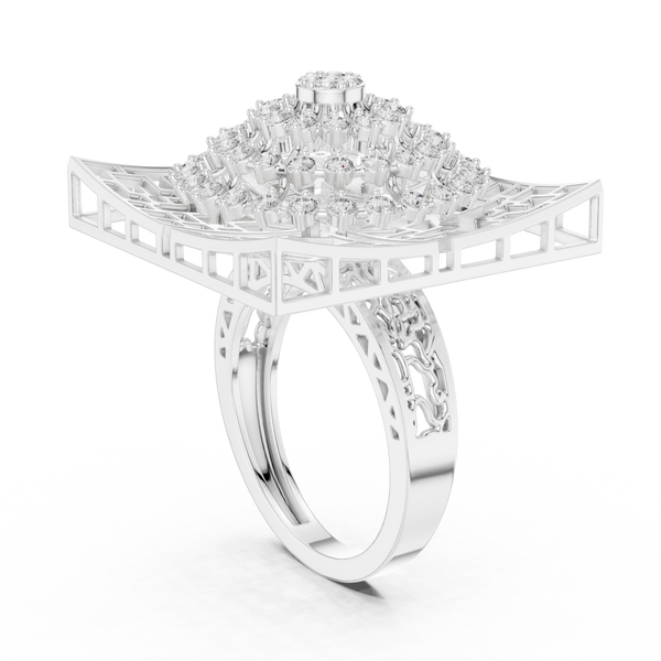 Symphony Tune lab grown diamond ring