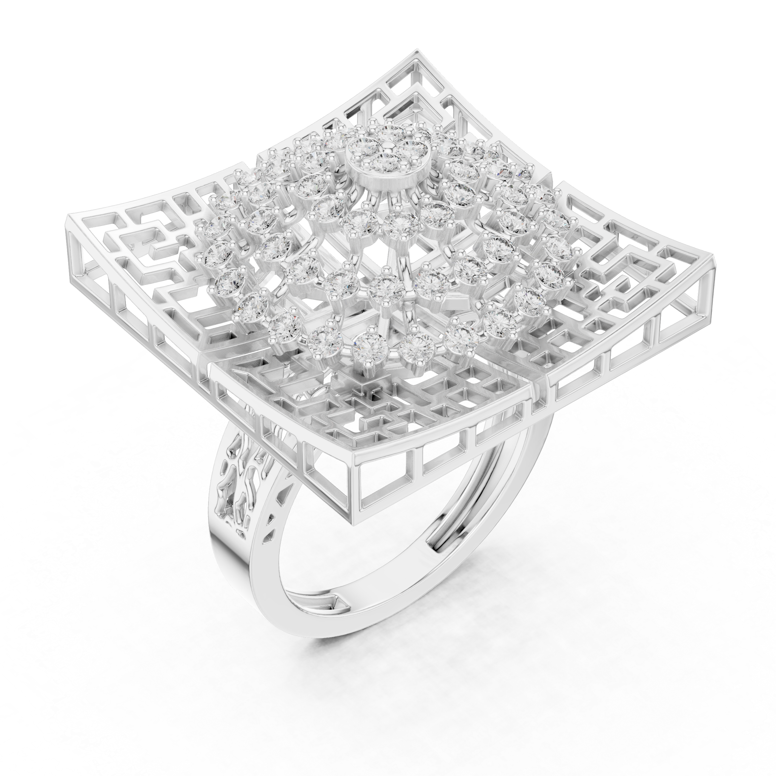 Symphony Tune lab grown diamond ring