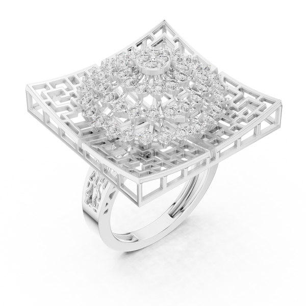 Symphony Tune lab grown diamond ring