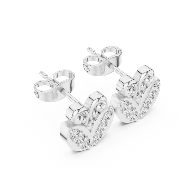 Local Charm lab grown diamond earring design