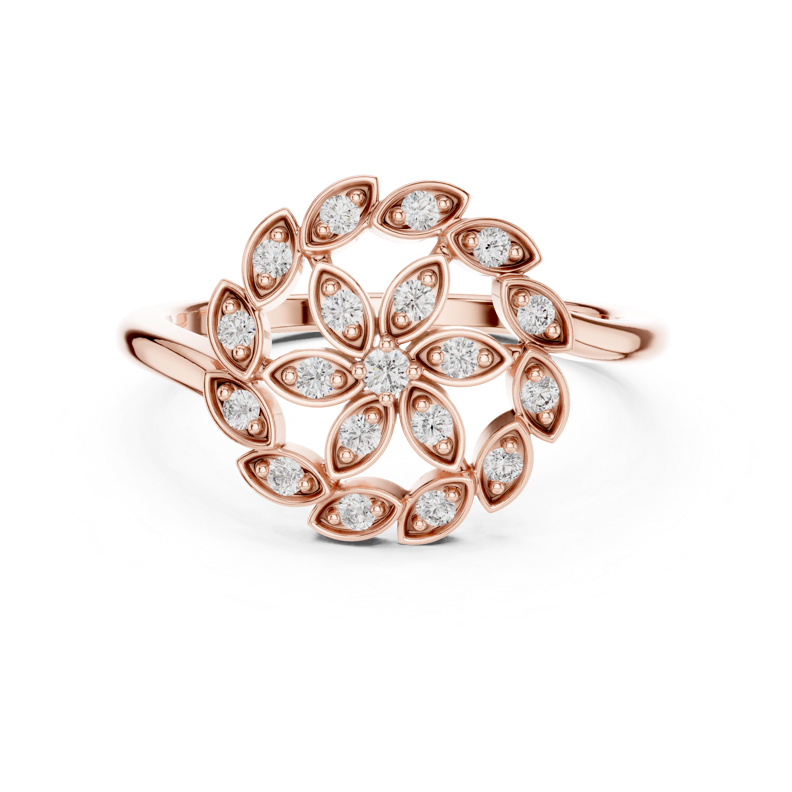 Summit Peak lab grown diamond ring