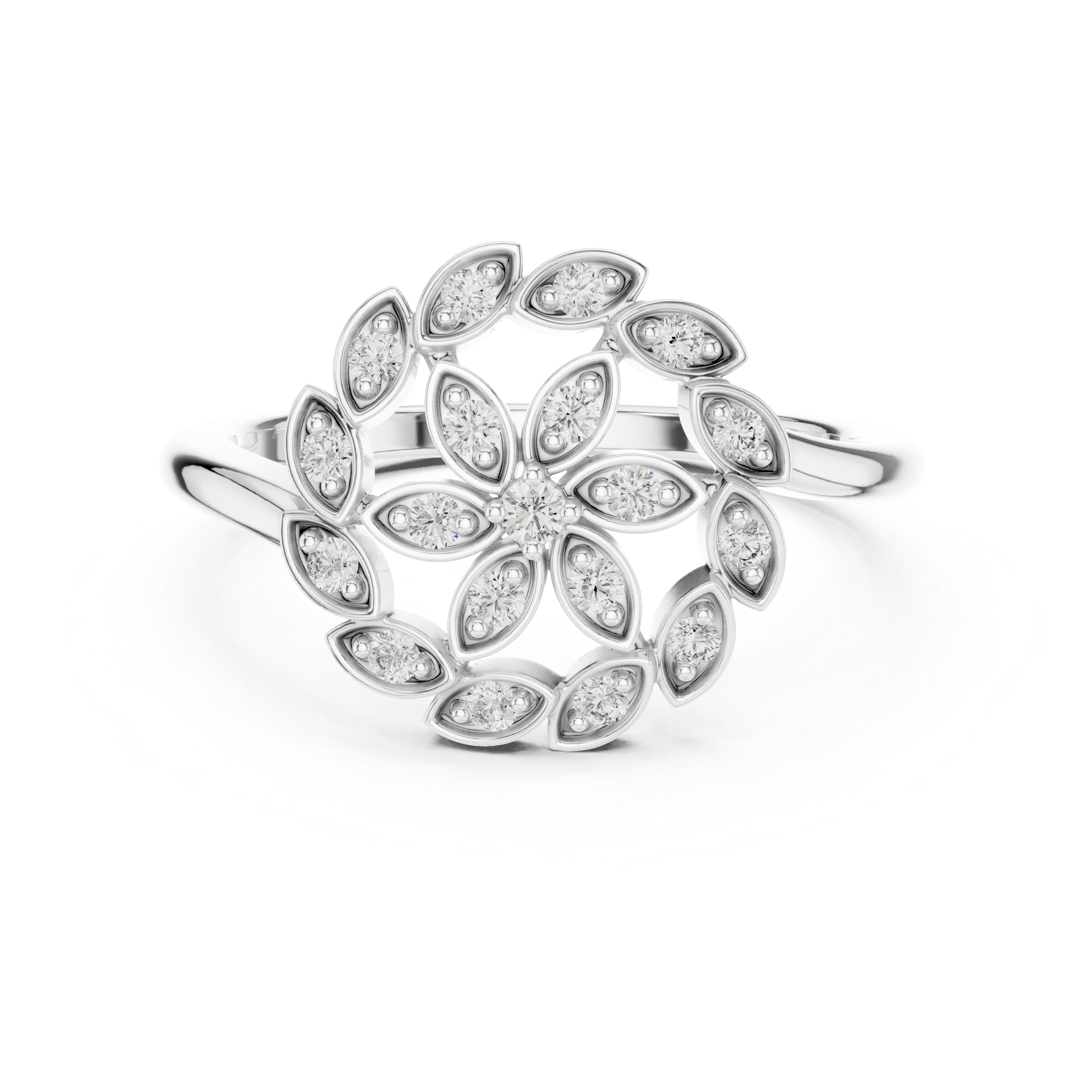 Summit Peak lab grown diamond ring