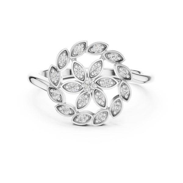 Summit Peak lab grown diamond ring