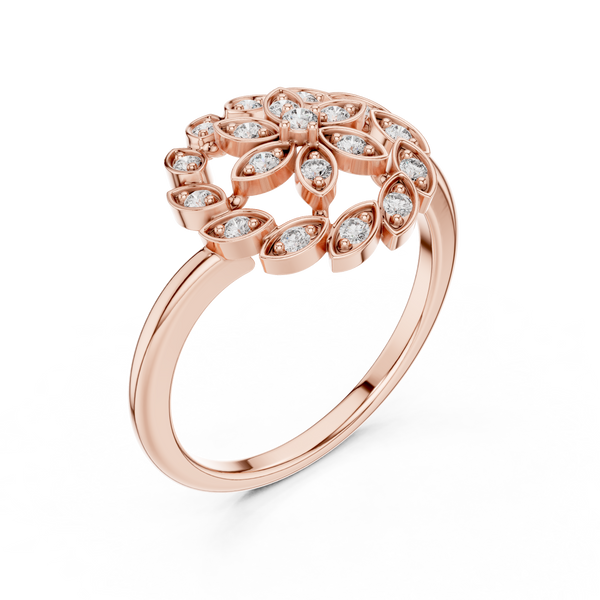 Summit Peak lab grown diamond ring