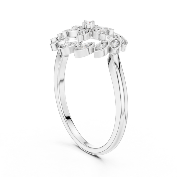 Summit Peak lab grown diamond ring