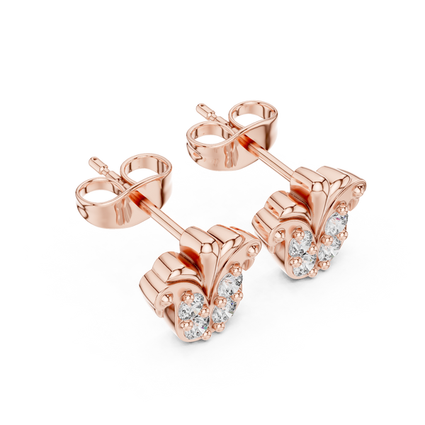Tailor Made lab grown diamond earring design