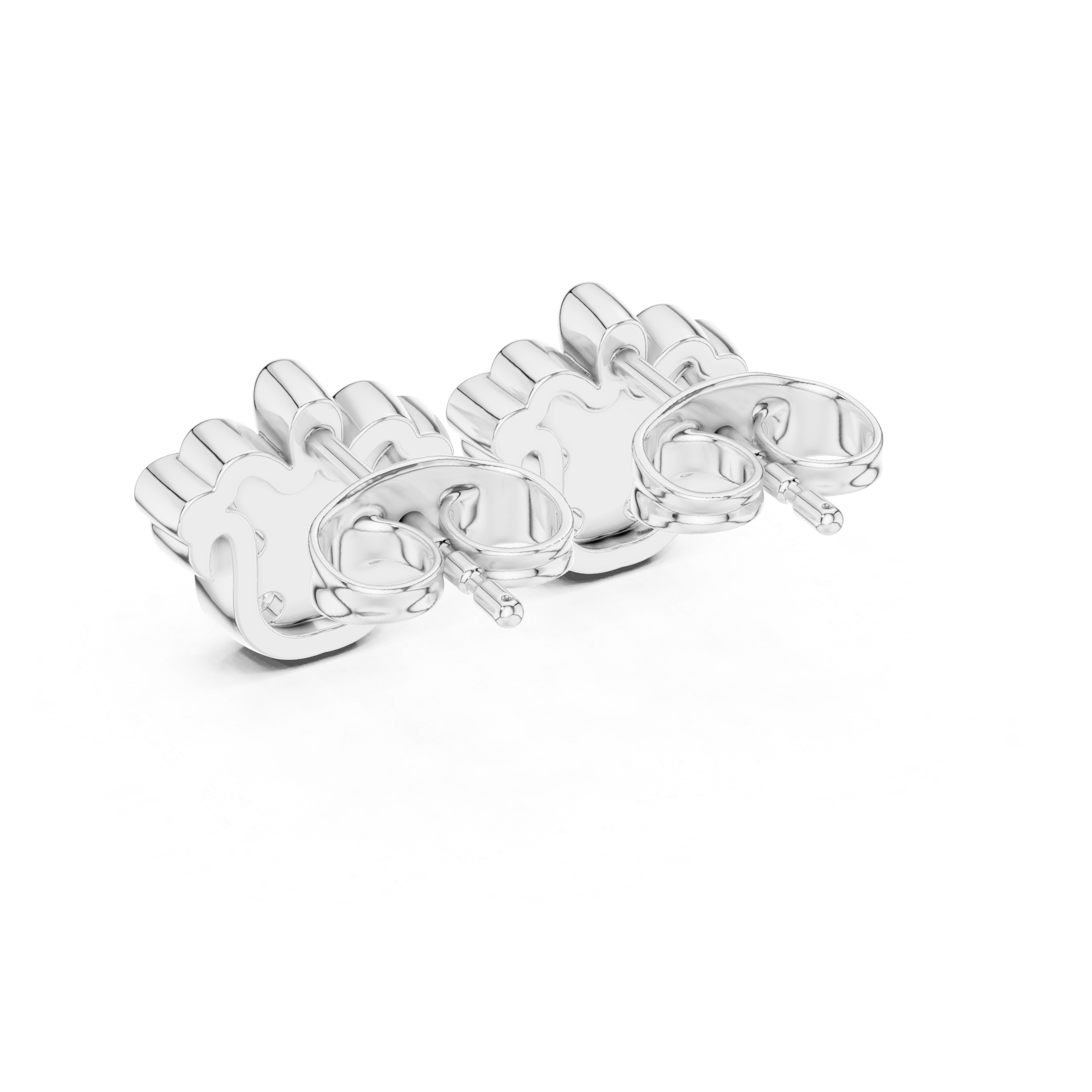 Tailor Made lab grown diamond earring design