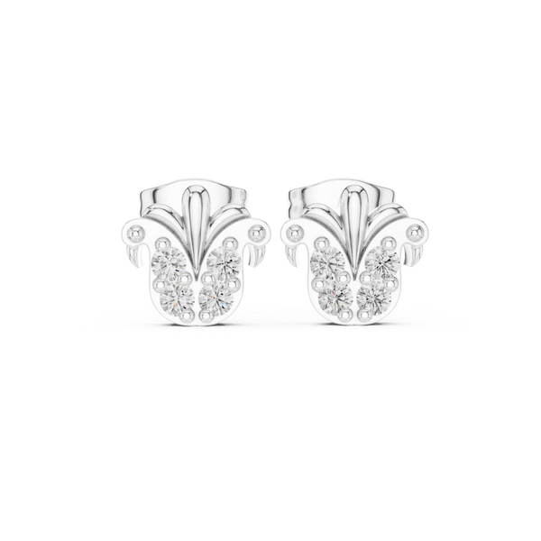 Tailor Made lab grown diamond earring design