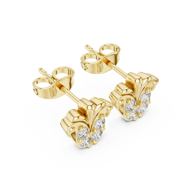 Tailor Made lab grown diamond earring design