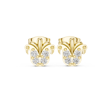 Tailor Made lab grown diamond earring design