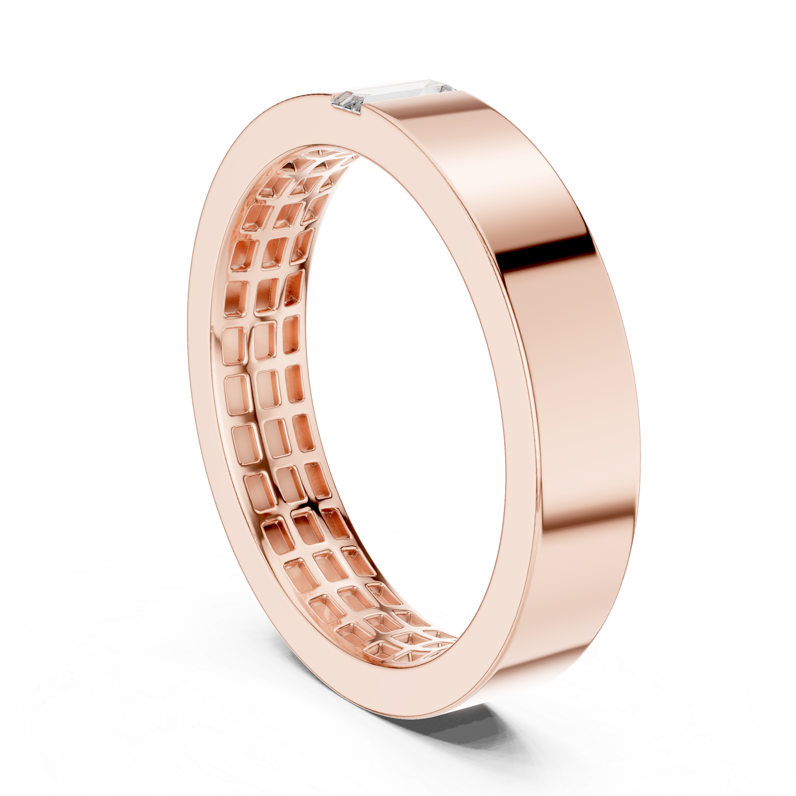 Monarch Reign lab grown diamond ring