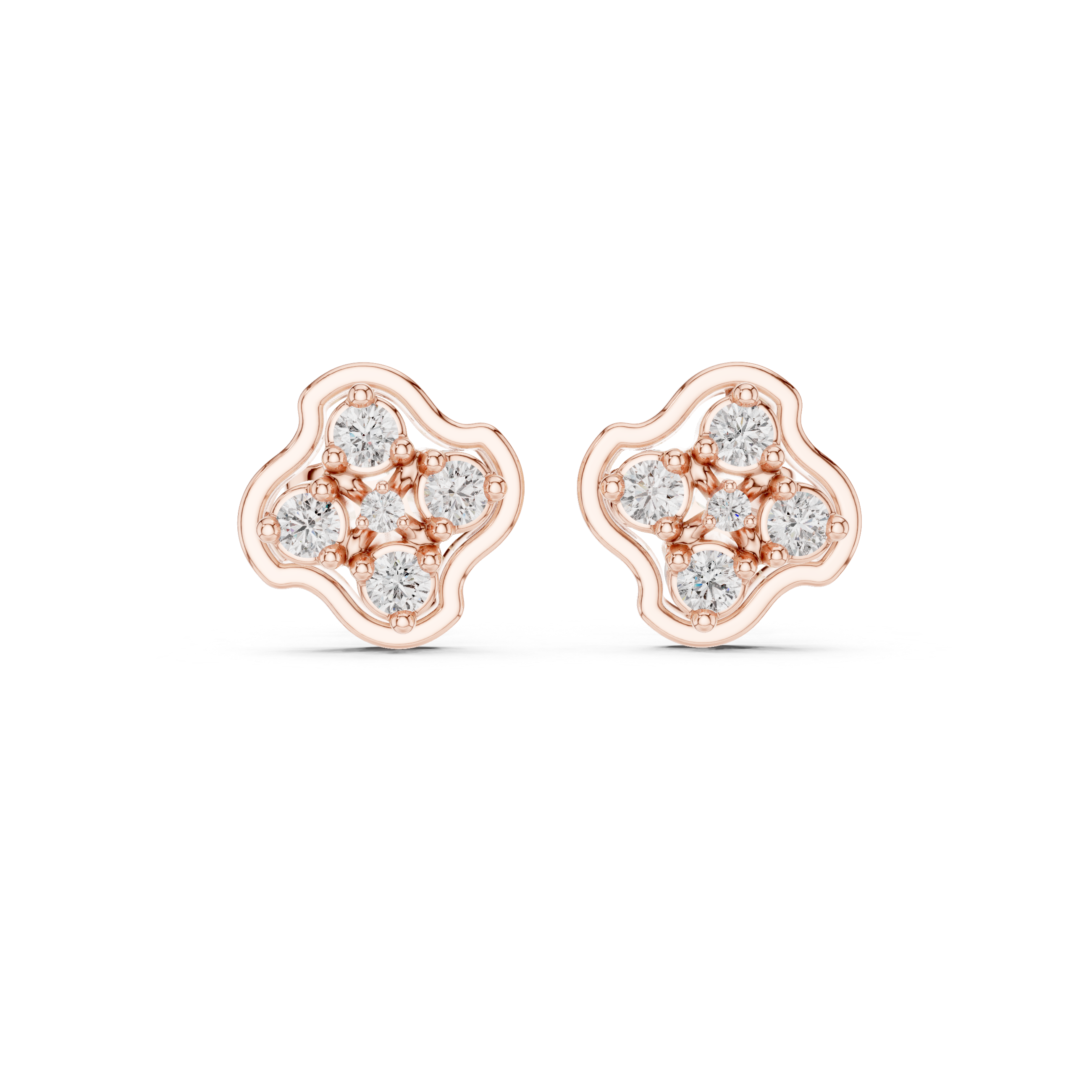 Very Best lab grown diamond earring design