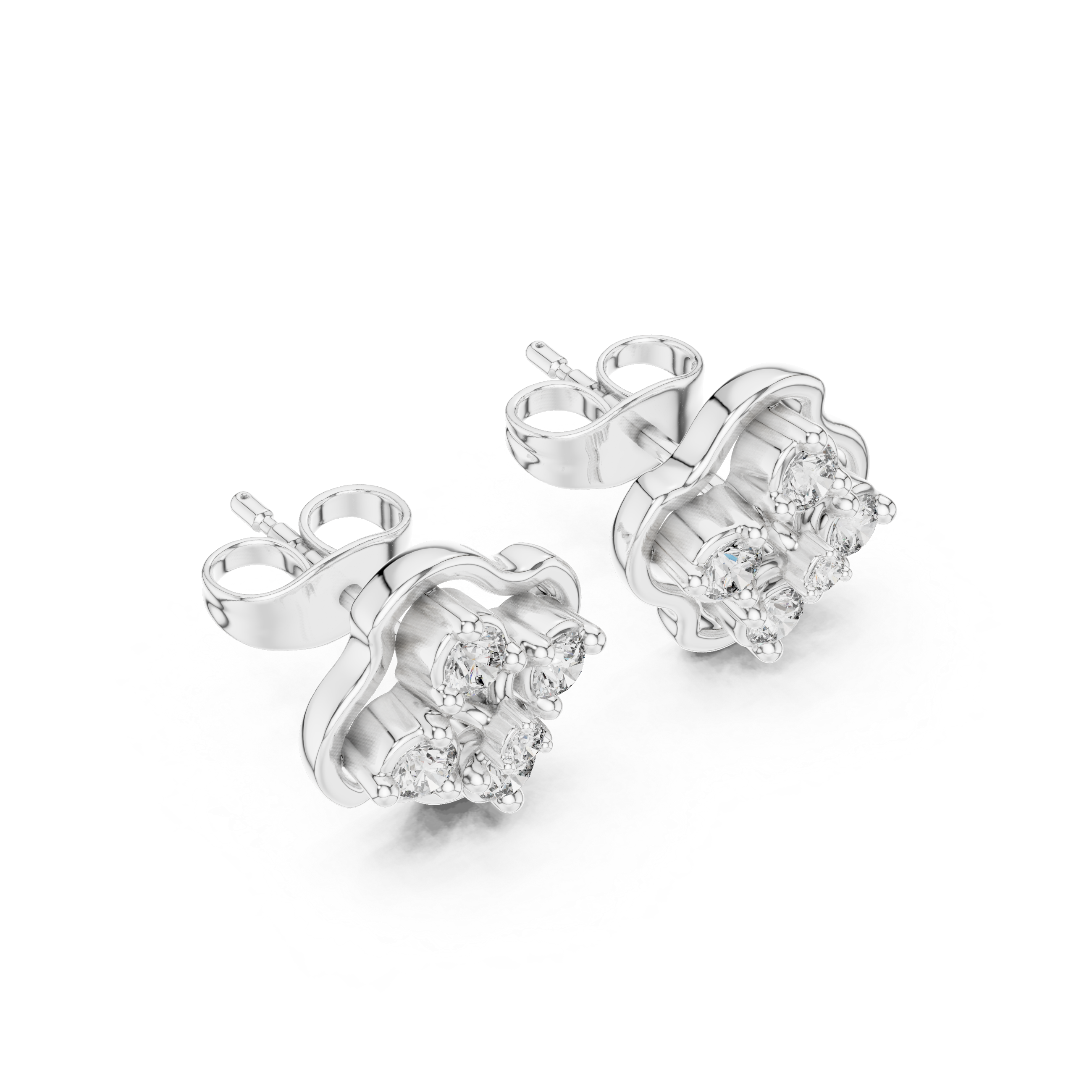 Very Best lab grown diamond earring design