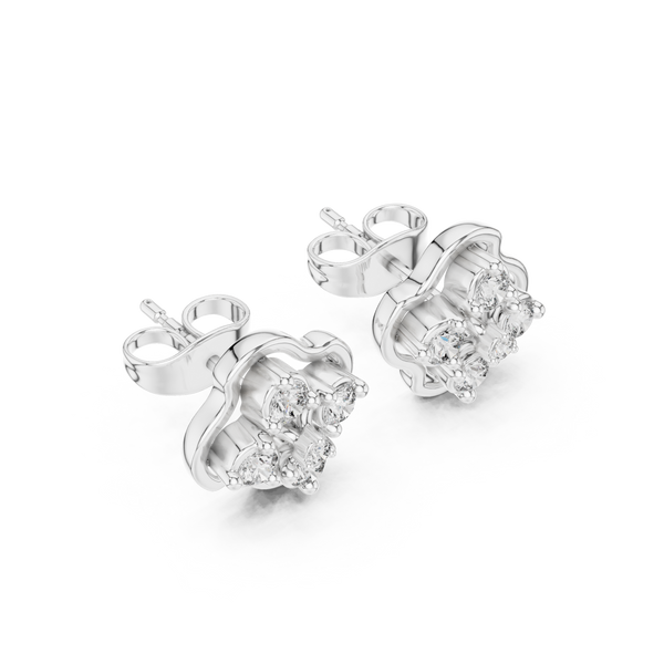 Very Best lab grown diamond earring design