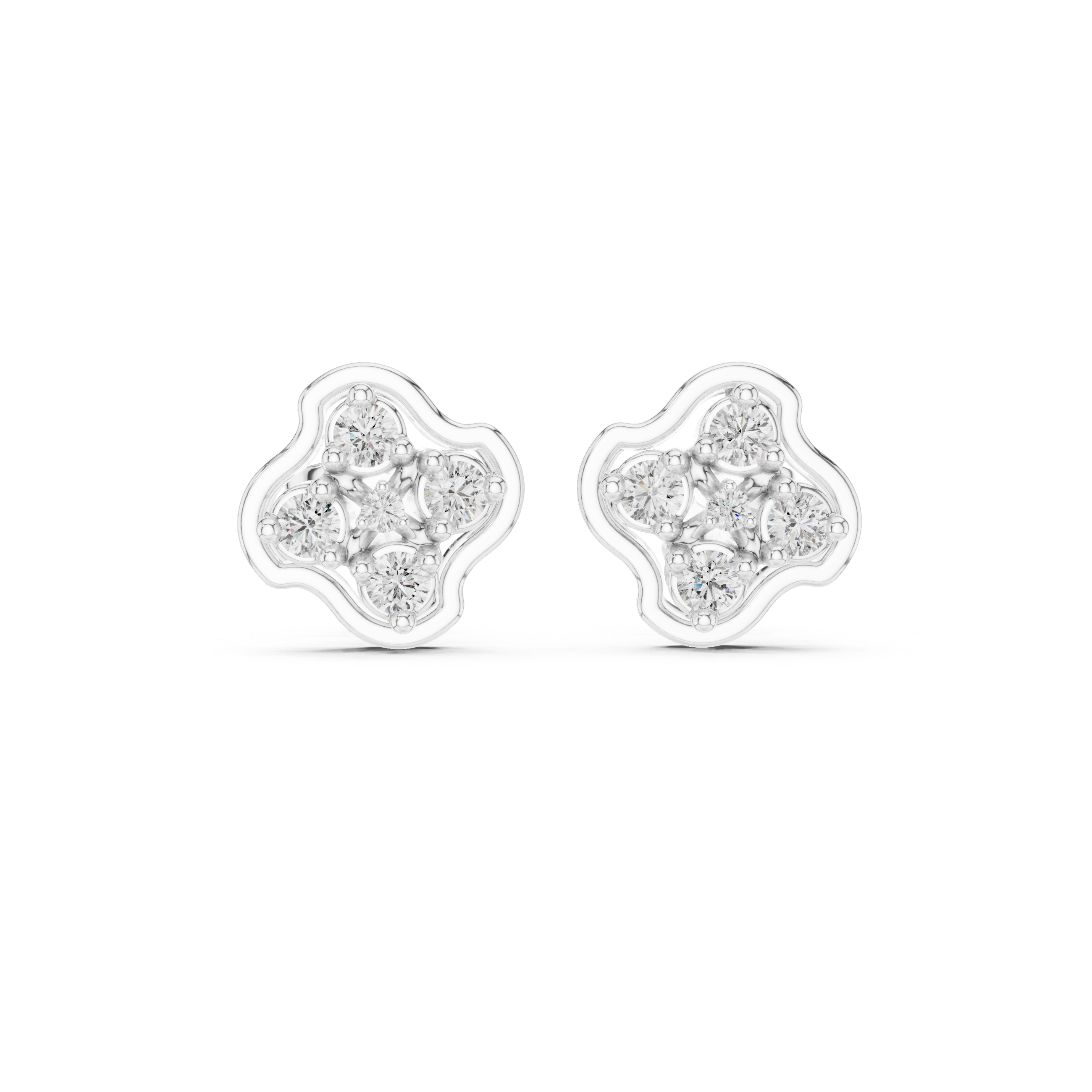 Very Best lab grown diamond earring design